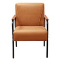 Ver imagem 2 de Kit 04 Poltronas Decorativas Jade para Sala de Estar, Recepção - Veludo Terracota