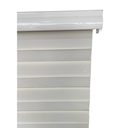 Ver imagem 4 de Persiana Rolo Double Vision Bege Zebra C/ Bandô 160 (l) X 220 (a) Cm Cortina Rainbow 1,60 X 2,20