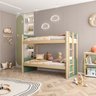 Beliche Infantil Garden em Madeira Maciça com Grade frontal Casinha Casatema MadeiraOriginals - 6