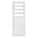 Ver imagem 1 de Porta de Alumínio Branco de Cozinha Basculante Cmc Modular - Lado Direito - 2.10 (a) X 0.80 (l)