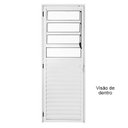 Ver imagem 2 de Porta de Alumínio Branco de Cozinha Basculante Cmc Modular - Lado Direito - 2.10 (a) X 0.80 (l)