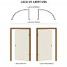 Porta de Alumínio Branco de Cozinha Basculante Cmc Modular - Lado Direito - 2.10 (a) X 0.80 (l) - 4