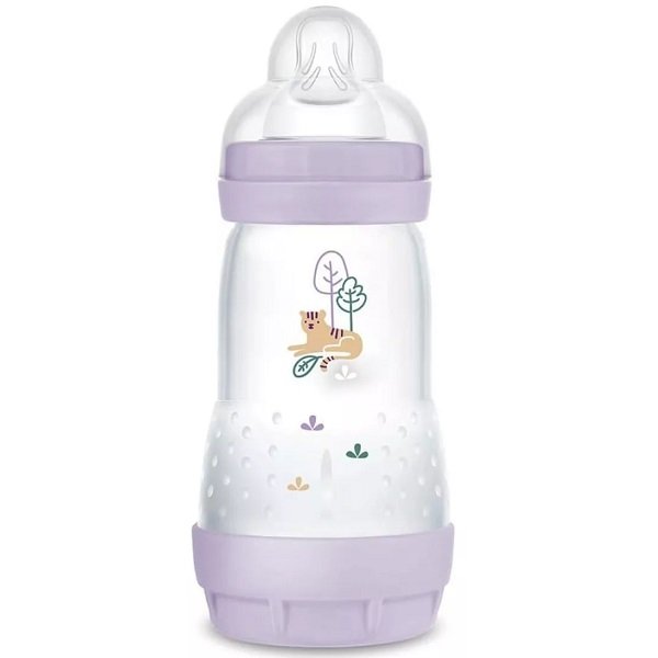 Mamadeira Easy Start Anticolica 260ml 2m+ Lilas Mam Ma01512