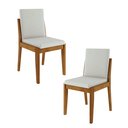 Ver imagem 1 de Conjunto 2 Cadeiras Lady em Madeira Maciça
