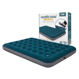 Colchão Inflável Cama Casal Airbed com Bomba Interna Vg Plus - 6