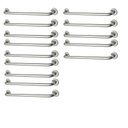 Ver imagem 1 de Alça de Apoio Barra 70cm Inox Kit 14 Unidades Cadeirante Idoso Corrimao Banheiro Box Segurança