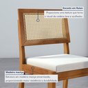 Ver imagem 7 de Conjunto Sala de Jantar Mesa Donna com 4 Cadeiras Rainha em Madeira Maciça