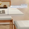 Conjunto Sala de Jantar Mesa Donna com 4 Cadeiras Rainha em Madeira Maciça - 4