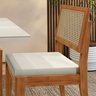 Conjunto Sala de Jantar Mesa Donna com 4 Cadeiras Rainha em Madeira Maciça - 12