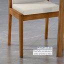 Ver imagem 7 de Conjunto Sala de Jantar Mesa Monalisa com 6 Cadeiras Lady em Madeira Maciça