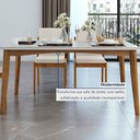 Ver imagem 5 de Conjunto Sala de Jantar Mesa Monalisa com 6 Cadeiras Lady em Madeira Maciça