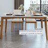 Conjunto Sala de Jantar Mesa Monalisa com 6 Cadeiras Lady em Madeira Maciça - 5