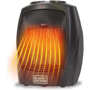 Black+decker Aquecedor Portátil com Alça, 750w/1500w (preto)