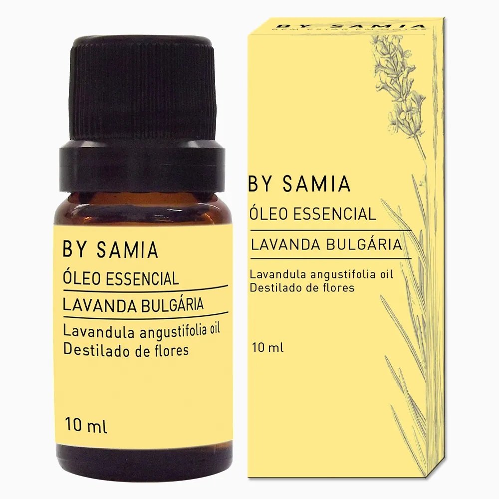 Óleo Essencial Lavanda Bulgária By Samia - 10ml - 2