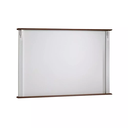 Ver imagem 1 de Painel de Tv para Sala 195cm Clássico 50513 Linz Móveis - Branco/imbuia Glazer