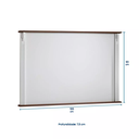 Ver imagem 2 de Painel de Tv para Sala 195cm Clássico 50513 Linz Móveis - Branco/imbuia Glazer