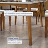 Conjunto Sala de Jantar Mesa Monalisa com 6 Cadeiras Rainha em Madeira Maciça - 3
