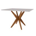Ver imagem 3 de Mesa de Jantar para 4 Lugares 120x90cm Donna em Madeira Maciça