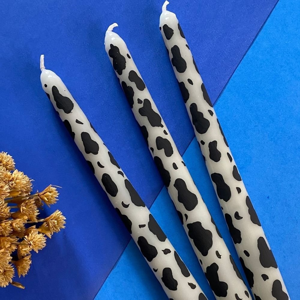 Vela Castiçal Vaquinha - POP CANDLES - Pintada à mão - Felicittá POP ...