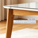 Ver imagem 4 de Mesa de Jantar para 6 Lugares 160cmx90cm Monalisa em Madeira Maciça