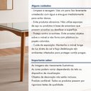 Ver imagem 5 de Mesa de Jantar para 6 Lugares 160cmx90cm Monalisa em Madeira Maciça