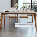 Ver imagem 5 de Mesa de Jantar para 6 Lugares 160cmx90cm Monalisa em Madeira Maciça