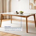 Ver imagem 7 de Mesa de Jantar para 6 Lugares 160cmx90cm Monalisa em Madeira Maciça