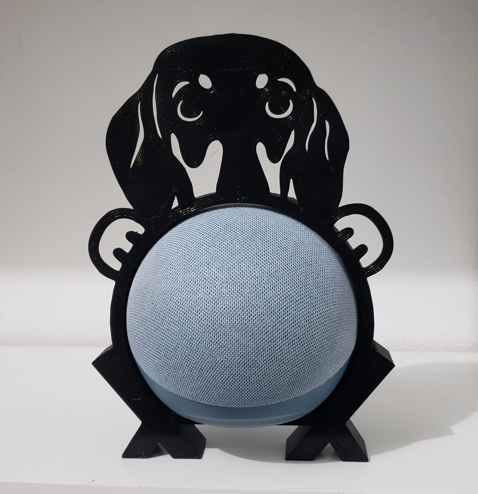 Suporte de Alexa para Echo Dot 4 e Dot 5 Cachorro "dachshund" - 3