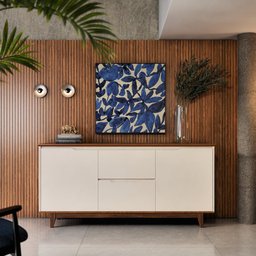 Buffet 2 Portas Flow:off White/freijo - 3