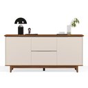 Ver imagem 4 de Buffet 2 Portas Flow:off White/freijo