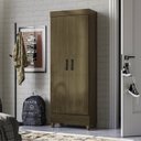 Ver imagem 6 de Armário Multiuso 2 Portas com Pés Marrom/Jequitiba
