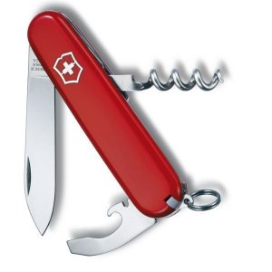 Canivete Suíço Waiter Victorinox, 8,4cm 9 Funções, Vermelho