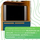 Ver mais imagens de Armário Paneleiro 4 Portas 3 Prateleiras Amanda