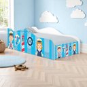 Ver imagem 1 de Mini Cama Infantil Capitão Marinhos Meninos com Colchão