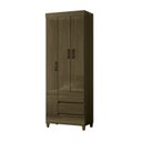 Ver imagem 3 de Guarda Roupa 3 Portas 2 Gavetas com Pés