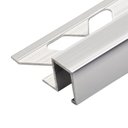 Ver imagem 2 de Perfil de Alumínio para Acabamento 10mm X 1,2cm Firenze Brilho Viscardi