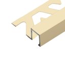 Ver imagem 2 de Perfil de Alumínio para Acabamento 10mm x 1,2cm Firenze Champagne Viscardi Dourado/Brilho
