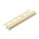 Ver imagem 1 de Perfil de Alumínio para Acabamento 10mm x 1,2cm Firenze Champagne Viscardi Dourado/Brilho
