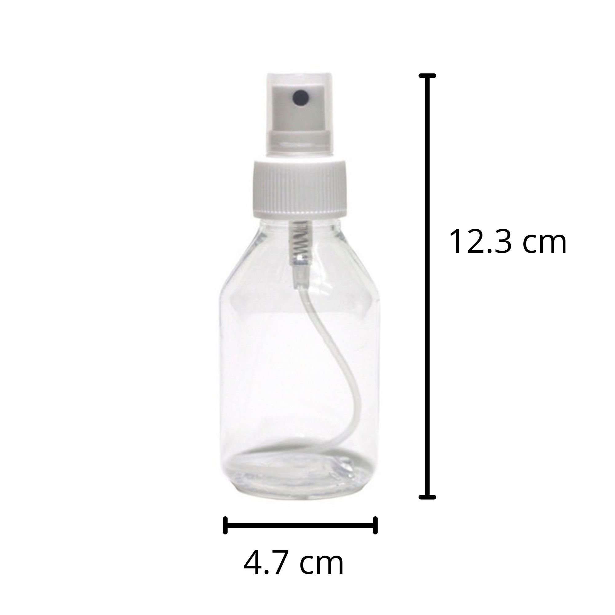 15 Frascos Spray Borrifador 100ml Baixo - 3