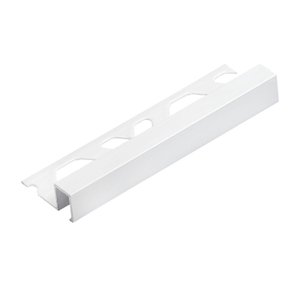 Perfil de Alumínio para Acabamento 10mm X 1,2cm Firenze Blanc Viscardi