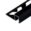 Ver imagem 2 de Perfil de Alumínio para Acabamento 10mm X 1,2cm Firenze Black Matte Viscardi