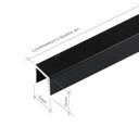 Ver imagem 4 de Perfil de Alumínio para Acabamento 10mm X 1,0cm Luxor