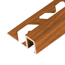 Perfil de Alumínio para Acabamento 10mm X 1,2cm Firenze Wood Marrone Viscardi - 2
