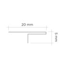 Ver imagem 4 de Perfil de Aço Inox para Acabamento 5mm X 2,0cm Milano