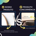 Ver imagem 4 de Espelho Orgânico Grande com Moldura Metal Decorativo 70x50cm Luxo