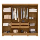Ver imagem 3 de Guarda-roupa Casal 8 Portas 4 Gavetas Diplomata Moval