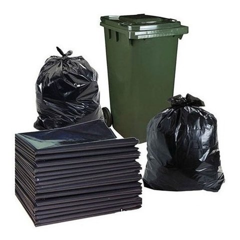 Saco de Lixo 300 Litros Super Reforçado C/100 Unidades Preto