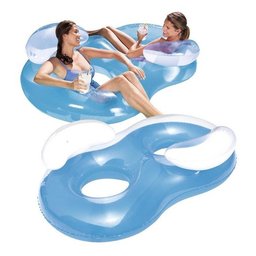 Bóia Inflável Dupla para Piscina 2 Pessoas Intex - 2