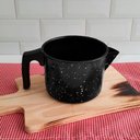 Ver imagem 7 de Leiteira Esmaltada 850ml Bico Caneca Fervedor Cabo Baquelite