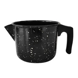 Leiteira Esmaltada 850ml Bico Caneca Fervedor Cabo Baquelite - 1